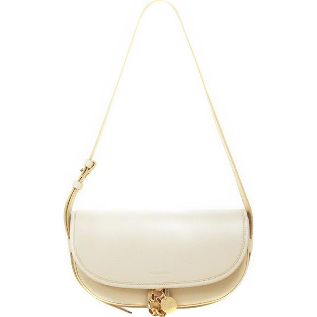 Rankinė per petį moterims, Smėlio, Mara baguette bag