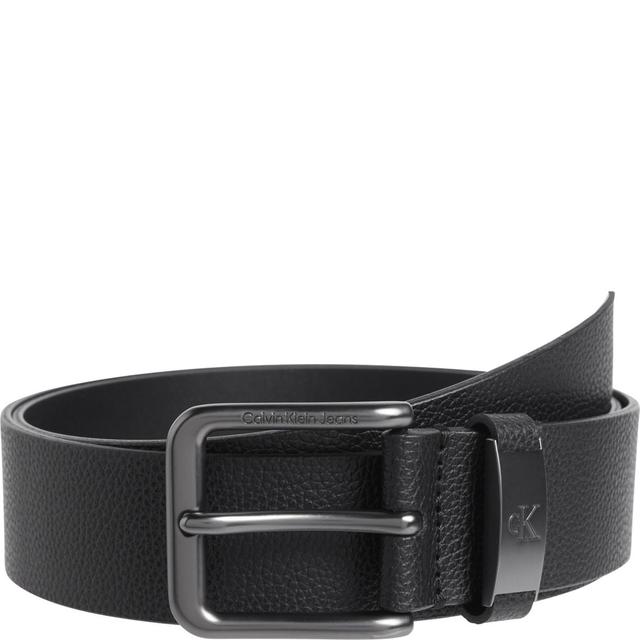 Diržas vyrams, Juoda, Classic round belt 40mm