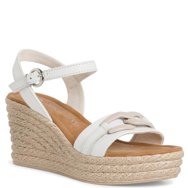 Basutės moterims, Balta, SANDALS