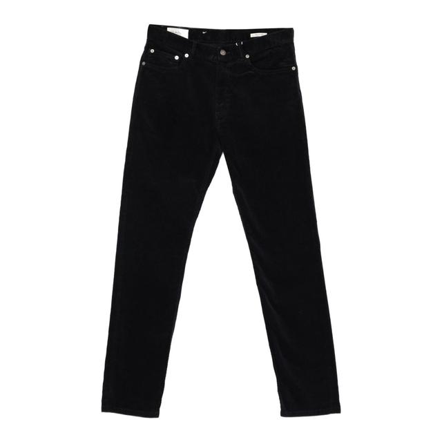 Regular džinsai vyrams, Juoda, reg cord jeans
