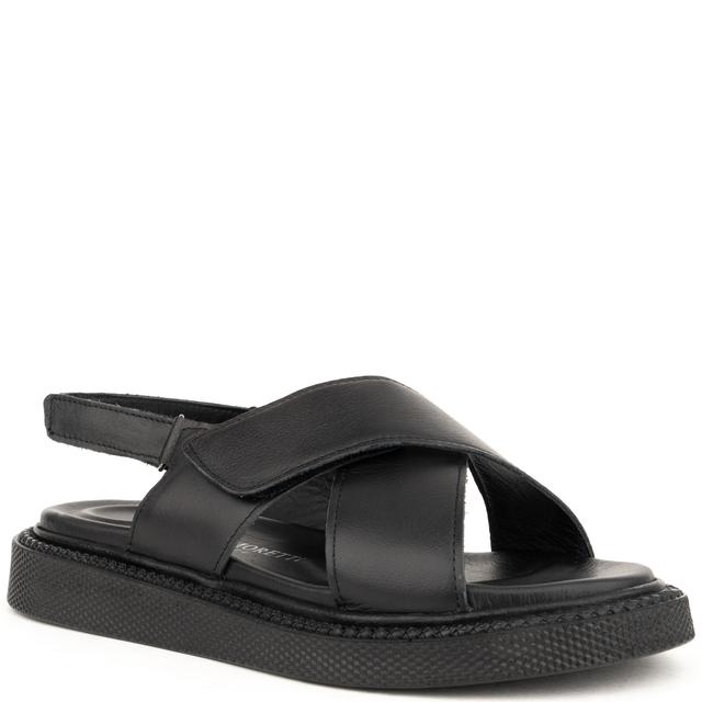Basutės moterims, Juoda, Sandals, sm6570-023-105