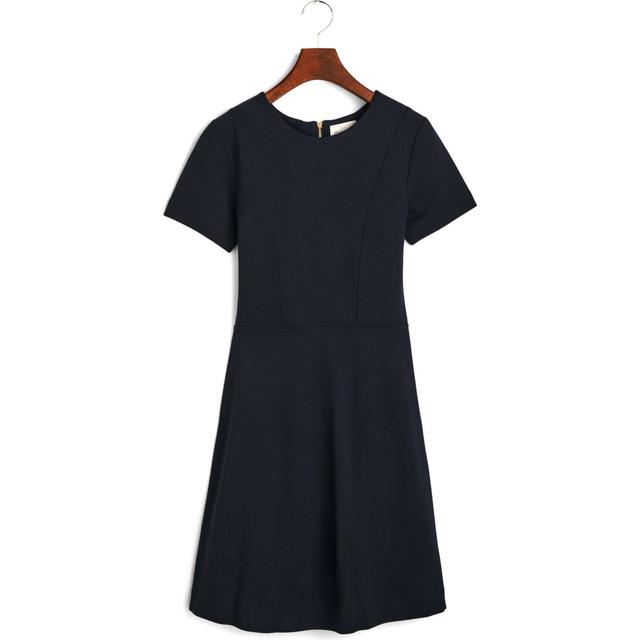 Midi suknelė moterims, Mėlyna, Fit and flare SS dress