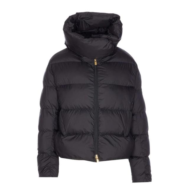Pūkinė striukė moterims, Juoda, Giza quilted jaket
