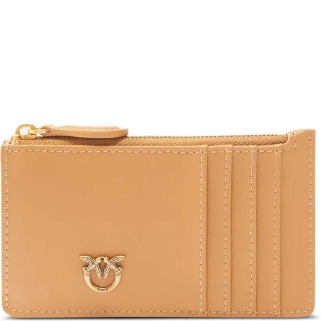Kortelių dėklas moterims, Ruda, Quilted cardholder