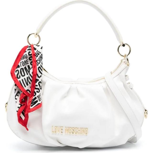 Rankinė per petį moterims, Balta, Top handle shoulder bag