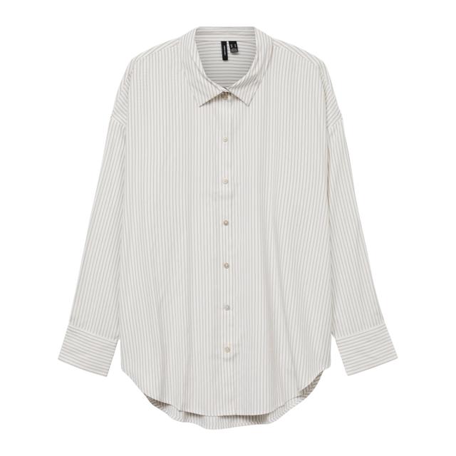 Marškiniai moterims, Raudona, Nora oversize shirt