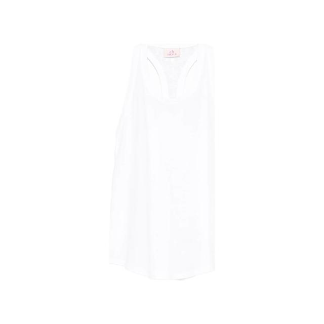 Marškiniai be rankovių moterims, Balta, Tank top