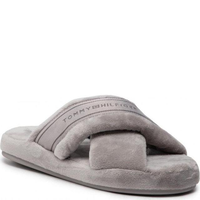 Namų šlepetės moterims, Pilka, COMFY HOME SLIPPERS WISTRAPS