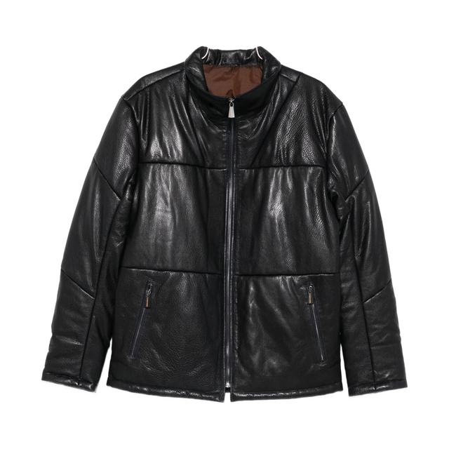 Odinė striukė vyrams, D.Blue, Leather jacket