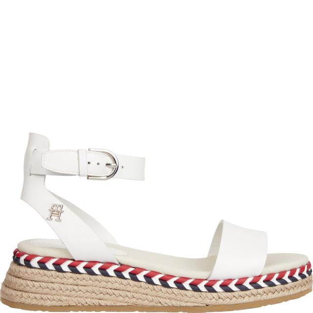 Basutės moterims, Balta, Low wedge sandal