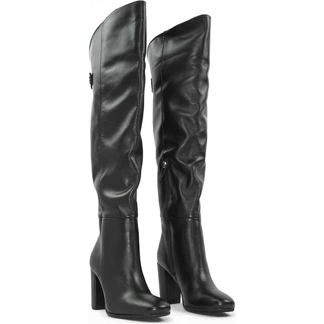 Auliniai moterims, Juoda, Michelle high boots