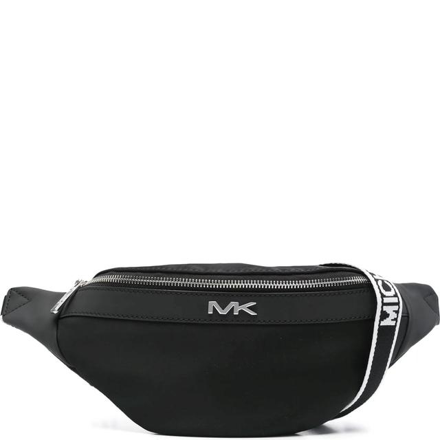 Rankinė per juosmenį vyrams, Juoda, Malone nylon belt bag