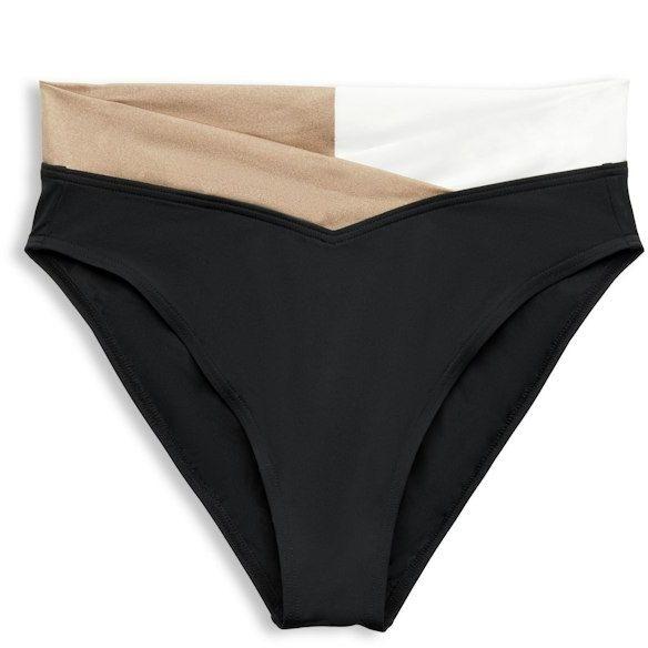 Apatinė kostiumėlio dalis moterims, Juoda, Baudini beach Bottom