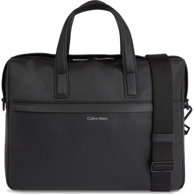 Dėklas kompiuteriui vyrams, Juoda, Must laptop bag