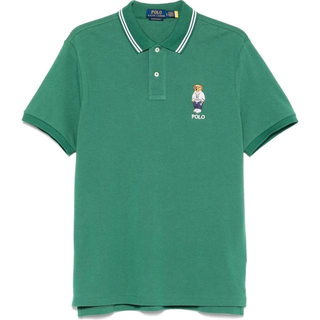 Polo marškiniai trumpos rank. vyrams, Žalia, Short sleeve-polo shirt