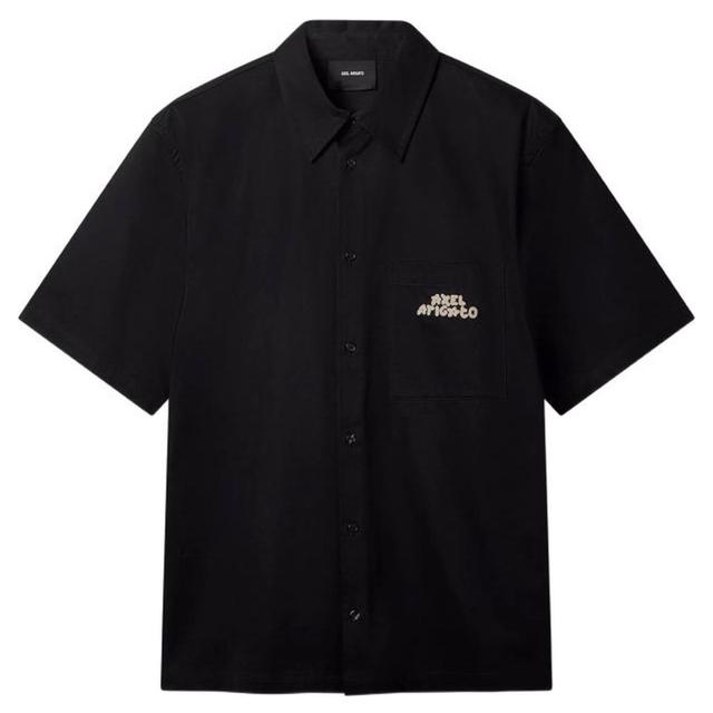 Marškiniai trump. rankovėmis vyrams, Juoda, Drew shirt