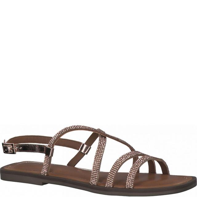 Basutės moterims, Auksinė, SANDALS