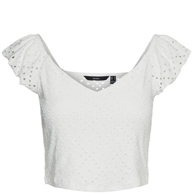 Palaidinės moterims, Balta, VMTASSA SL CROP TOP J