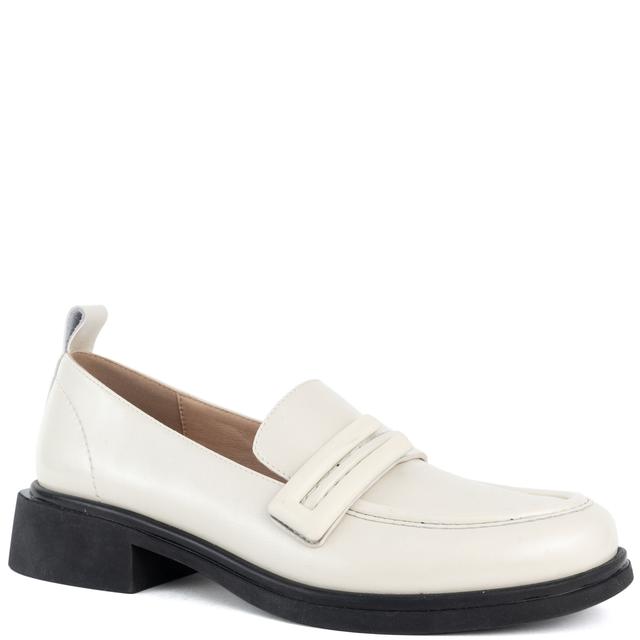 Loaferiai moterims, Balta, Loafers 25SS