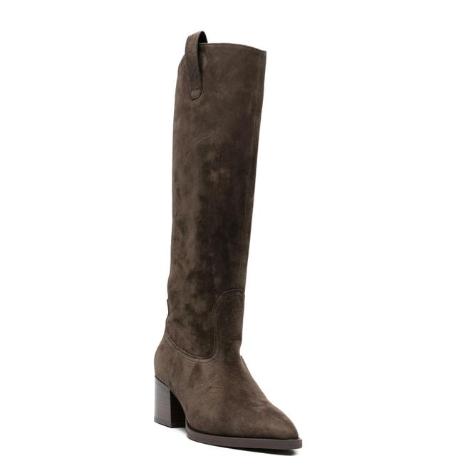 Auliniai moterims, Dark Brown, Boots