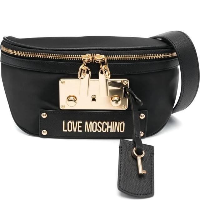 Rankinė per juosmenį moterims, Juoda, Belt bag