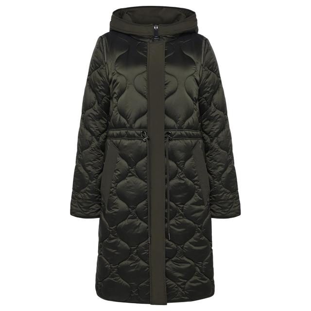Striukė moterims, Žalia, Quilted Jacket