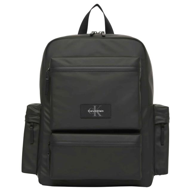 Kuprinė vyrams, Juoda, utility pocket backpack