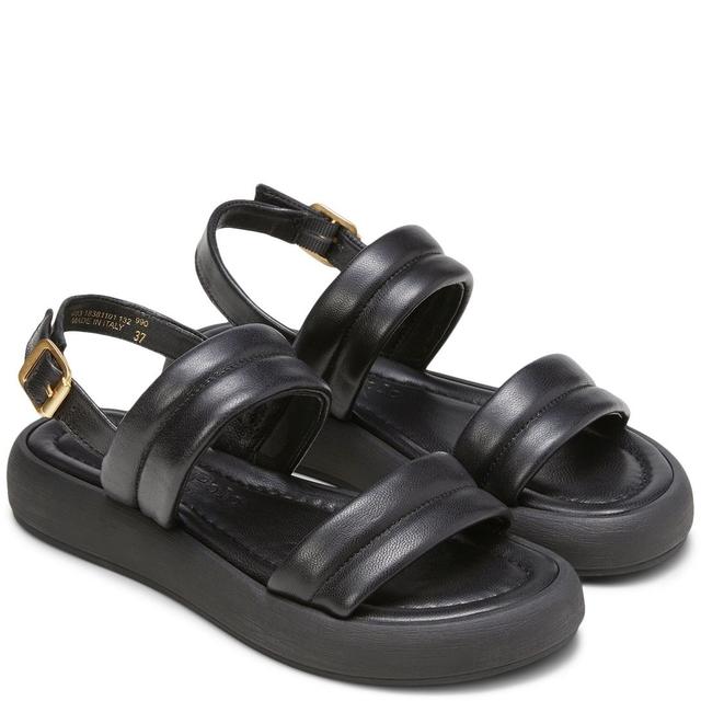Basutės moterims, Juoda, Äsa  sandals