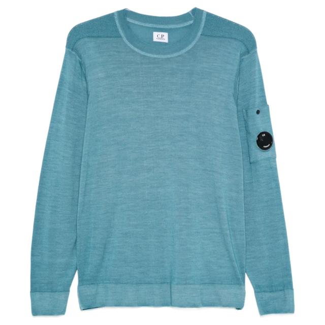 Megztinis vyrams, Mėlyna, Crew neck