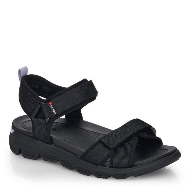 Basutės moterims, Juoda, SANDALS