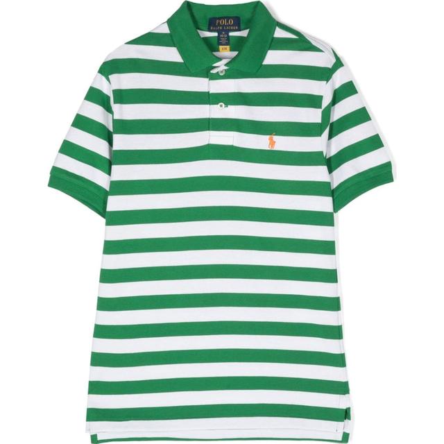 Polo marškiniai trumpos rank. berniukams, Žalia, Short sleeve polo shirt (8-20)