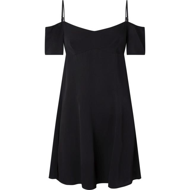Mini suknelė moterims, Juoda, Flare dress