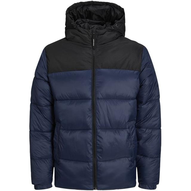 Striukė vyrams, Mėlyna, JJETOBY PUFFER HOOD