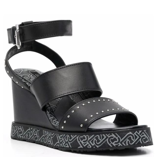 Basutės moterims, Juoda, NICOLE 05 SANDALS