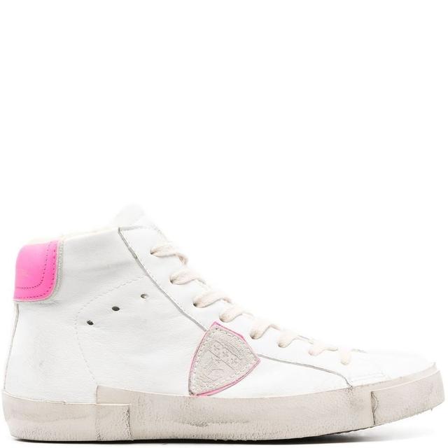 Sportiniai bateliai moterims, Balta, Prsx high woman sneaker
