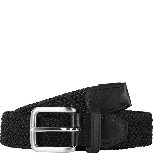 Diržas vyrams, Juoda, JACSPRING WOVEN BELT