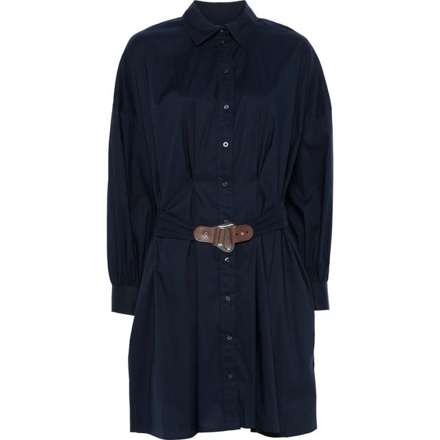 Mini suknelė moterims, Mėlyna, Azmera long sleeve day dress