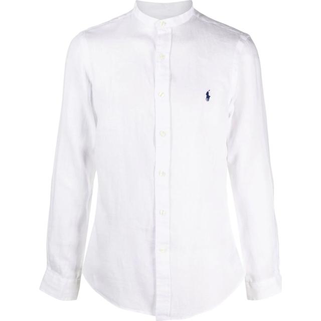 Marškiniai ilgomis rankovėmis vyrams, Balta, Long sleeve sport shirt