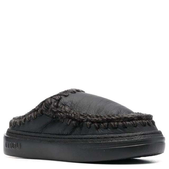 Klumpės moterims, Juoda, Eskimo bold clog slipers