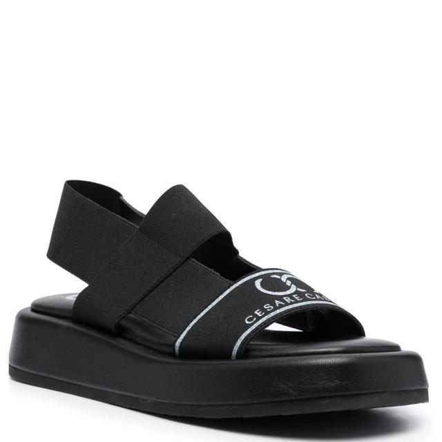 Basutės moterims, Juoda, Sandals