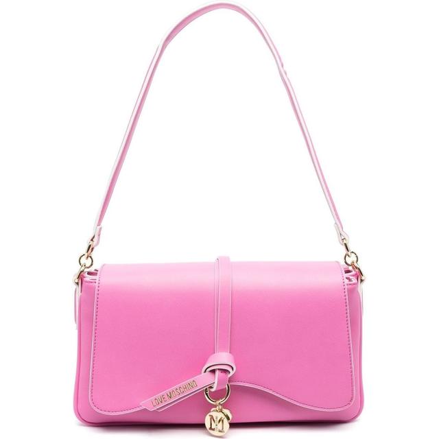 Rankinė per petį moterims, Rožinė, Top handle shoulder bag