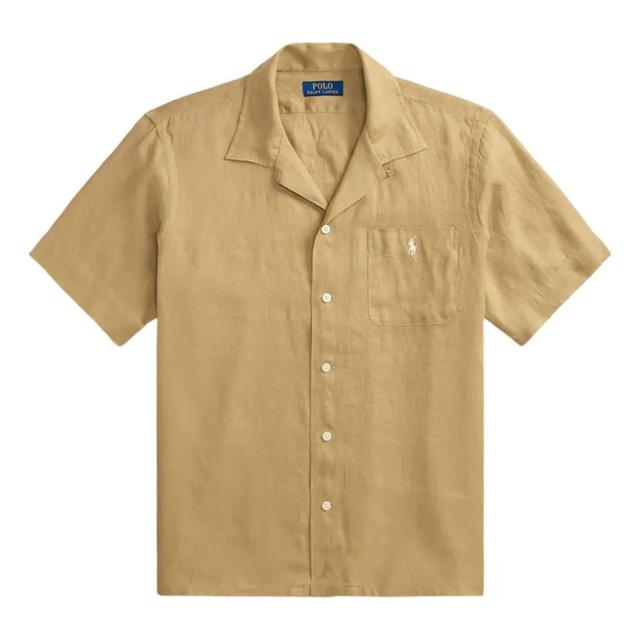 Marškiniai trump. rankovėmis vyrams, Ruda, Short sleeve-sport shirt