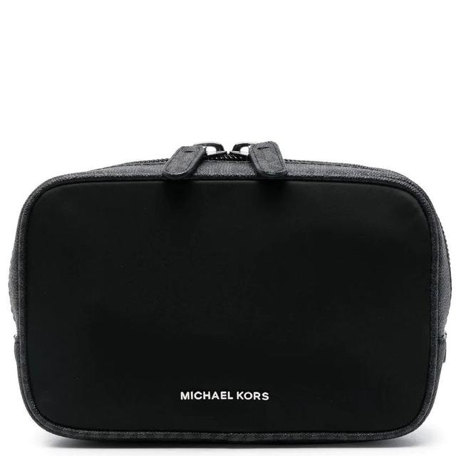 Kosmetinė vyrams, Juoda, Brooklyn nylon zip pouch
