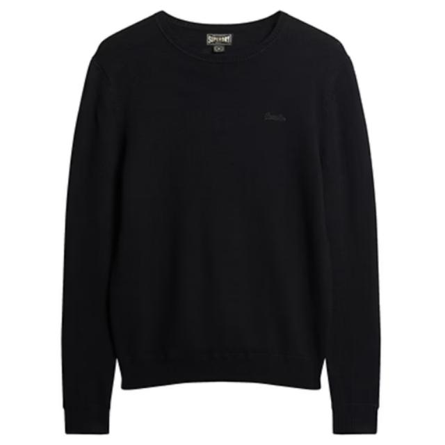 Vyriškas megztinis, juodas, ESSENTIAL SLIM FIT C
