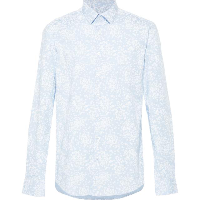 Marškiniai ilgomis rankovėmis vyrams, Mėlyna, L/s shirt