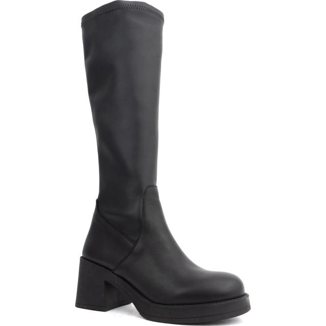 Auliniai moterims, Juoda, Boots