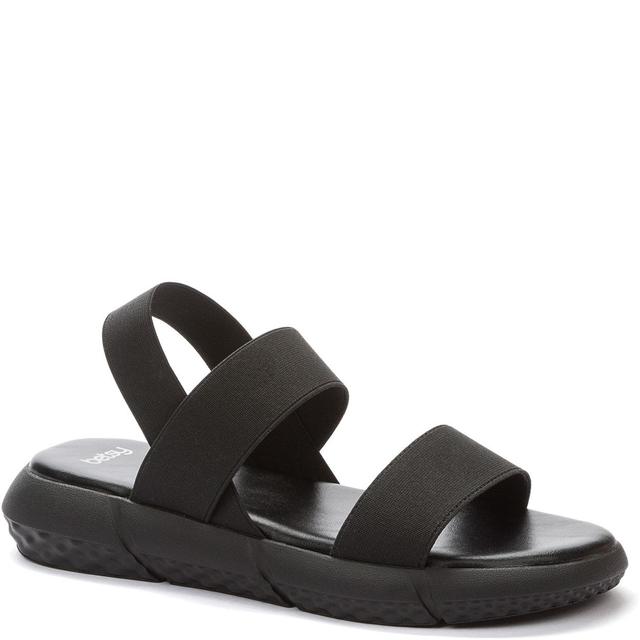 Basutės moterims, Juoda, Sandals