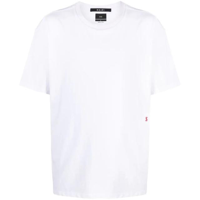 Marškinėliai trump. rankovėmis vyrams, Balta, 4x4 biggie ss tee white/red
