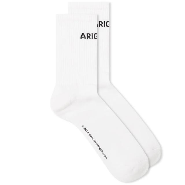 Kojinės, Balta, Arigato logo tube socks