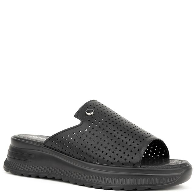 Basutės moterims, Juoda, Sandals